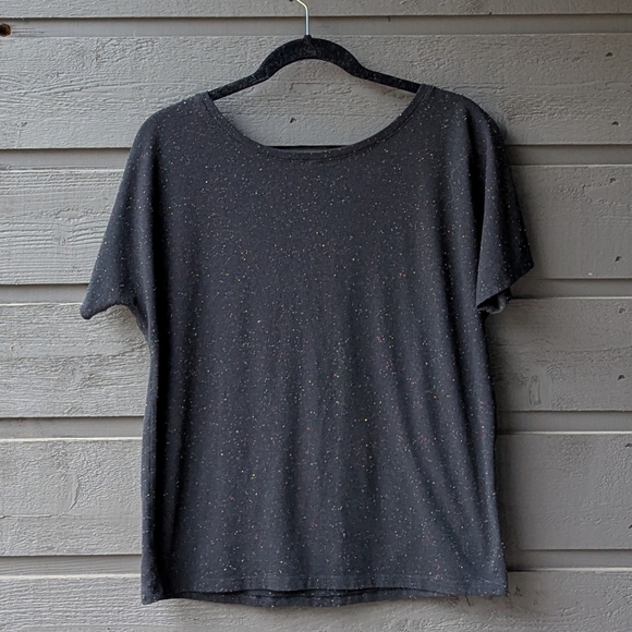 Normal Human Brand Talk With People Scoop Neck SS T-Shirt Small Oversized - Picture 4 of 5